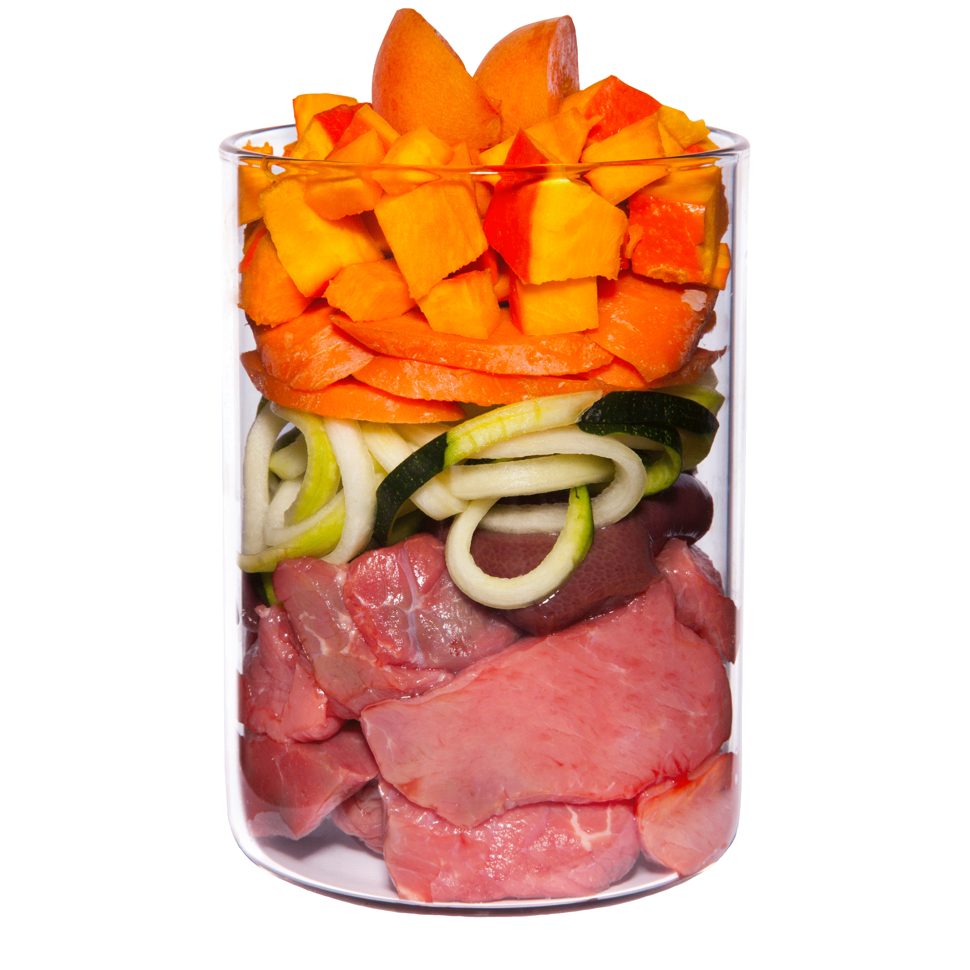 Conejo con calabacín, albaricoque y ajedrea