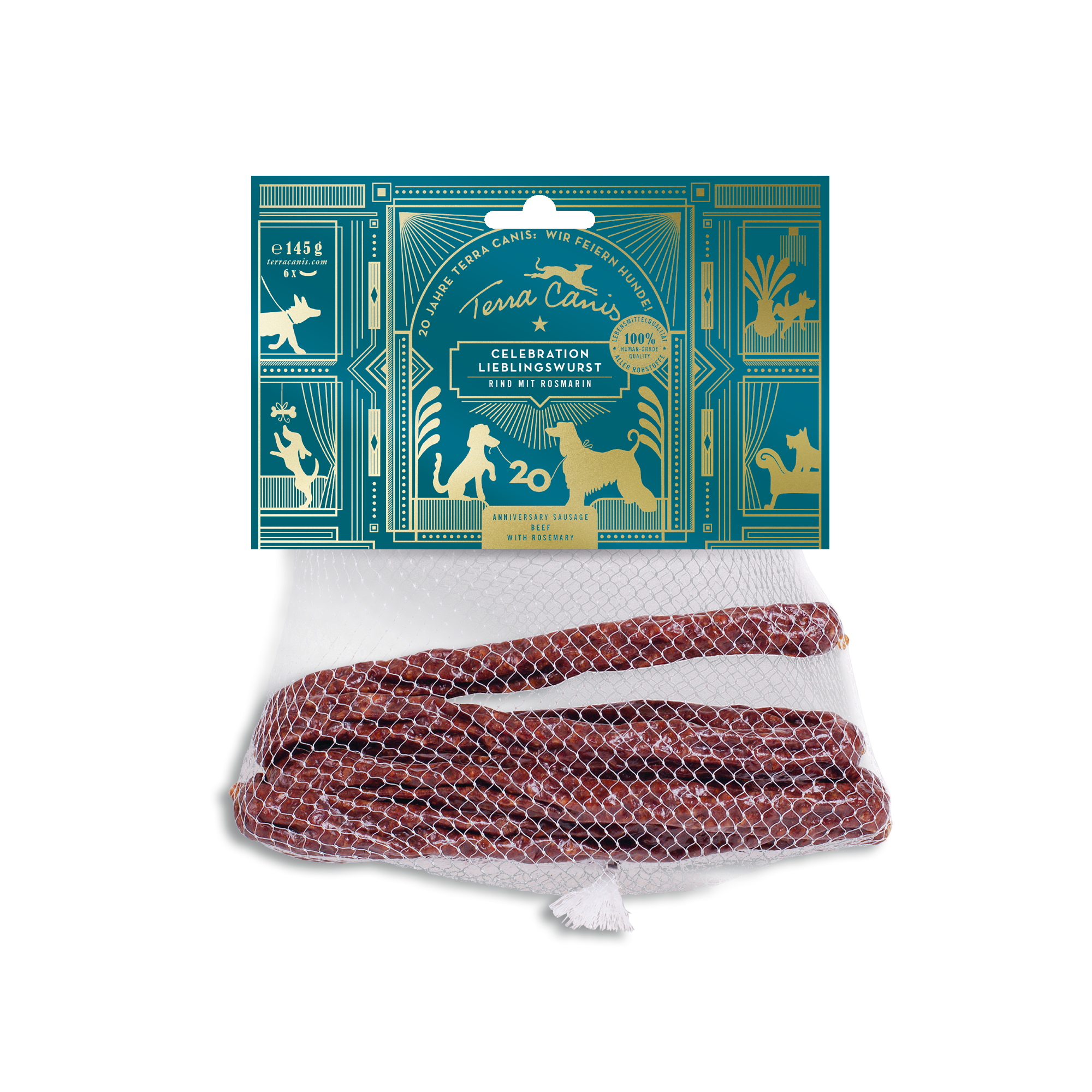 Jubiläums-Lieblingswurst Rind mit Rosmarin